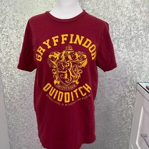 Harry Potter Gryffindor Quidditch T-Shirt Size M